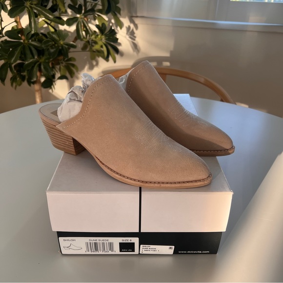 Dolce Vita Shiloh Suede Mule in Dune Suede size 6 - Picture 3 of 4